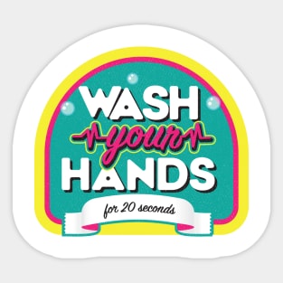 Wash your hands - 2 Sticker
